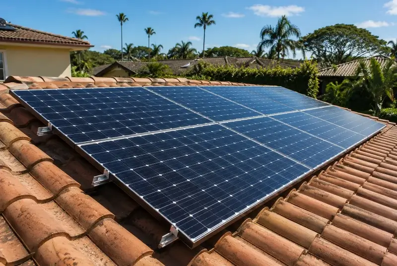 Installation de panneaux solaires à Aumes